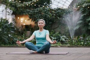 mindful yoga and meditation