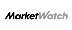 Logo of MarketWatch, a financial news and information website, featuring the brand name in a bold font with an upward arrow symbolizing market growth.