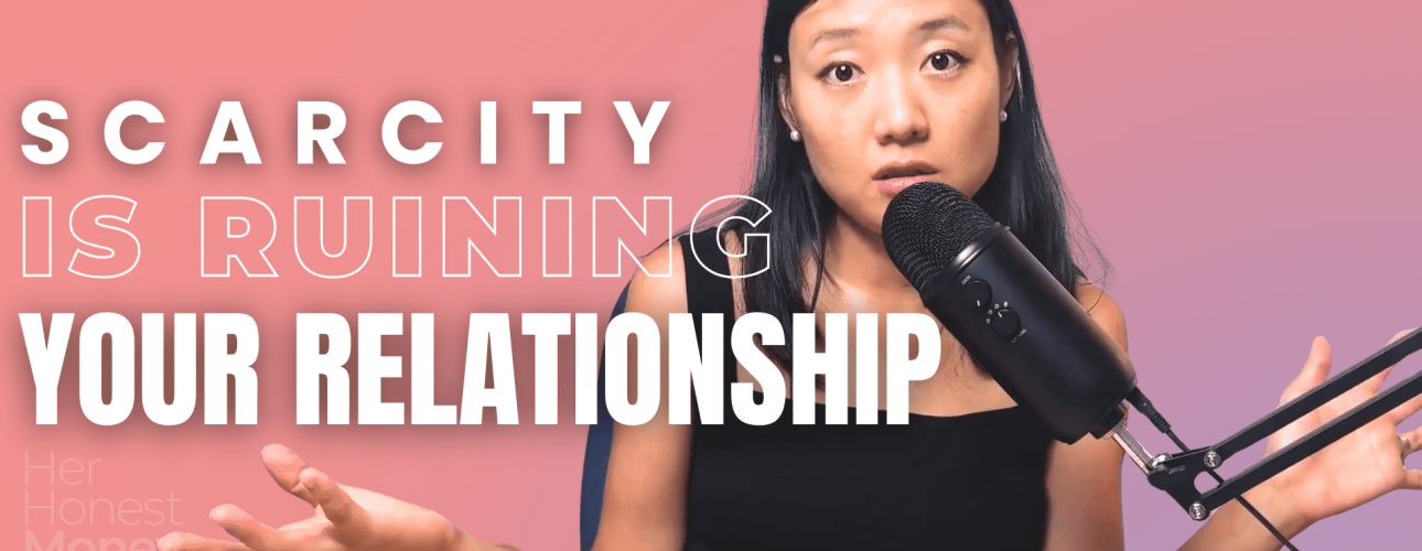 Her Honest Money Talk episode featuring Hazel Secco discussing the shift from a scarcity mindset to an abundance mindset.