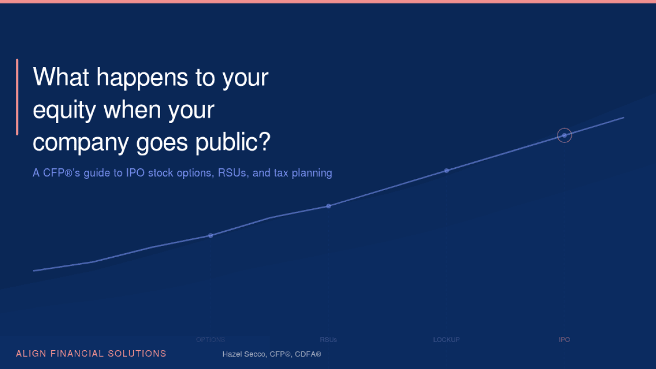 ipo equity and tax planning blog post cover art