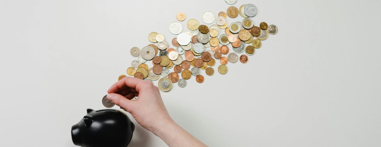 savings for retirement in a piggy bank