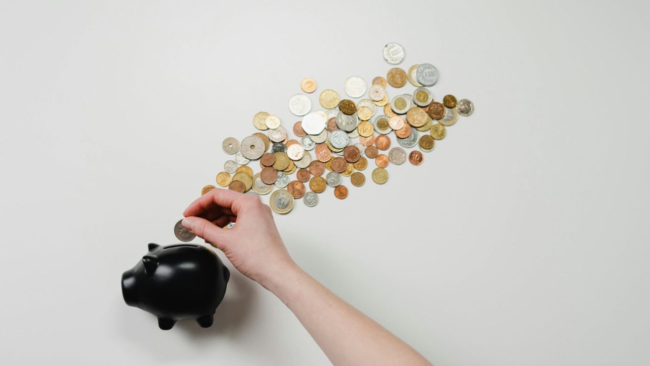 savings for retirement in a piggy bank