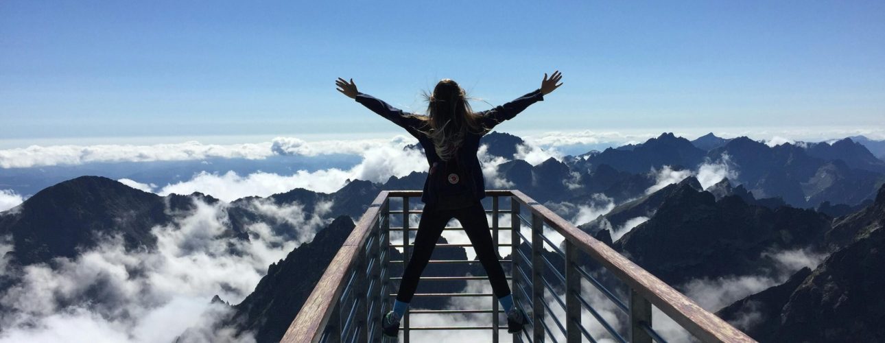 woman living a life of freedom