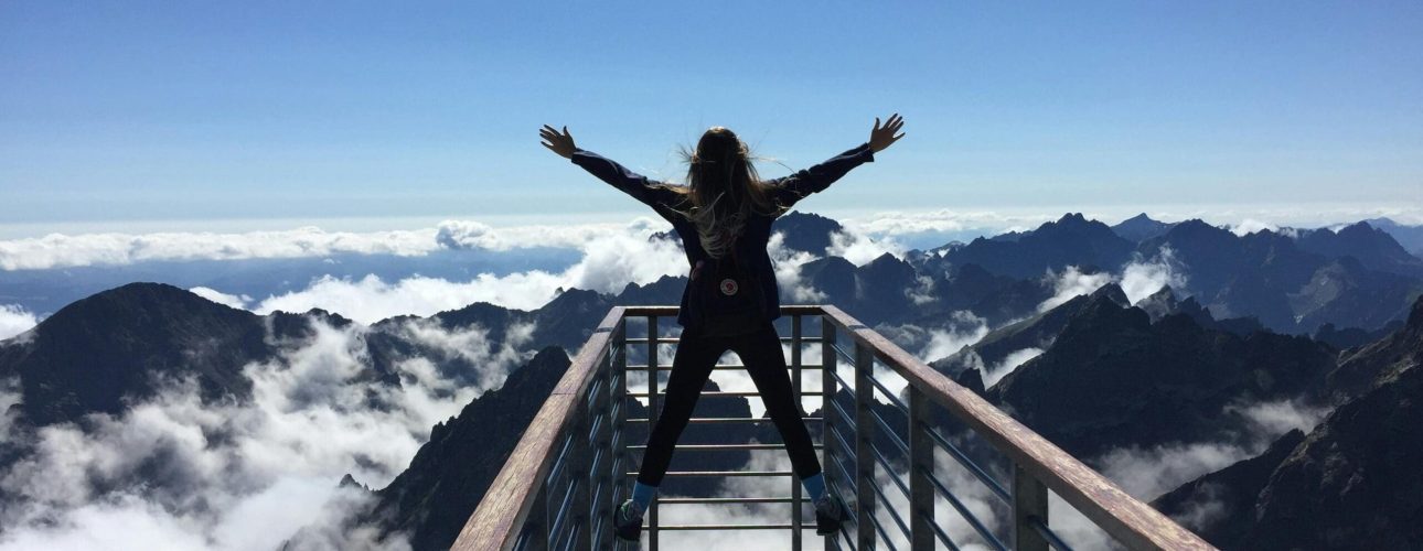 woman living a life of freedom