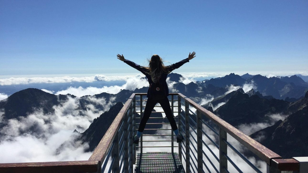 woman living a life of freedom